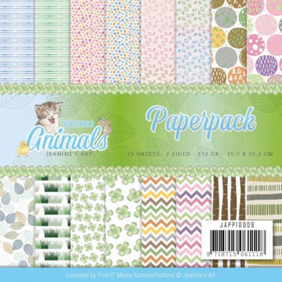 Paperpack - Jeanines Art - Young Animals